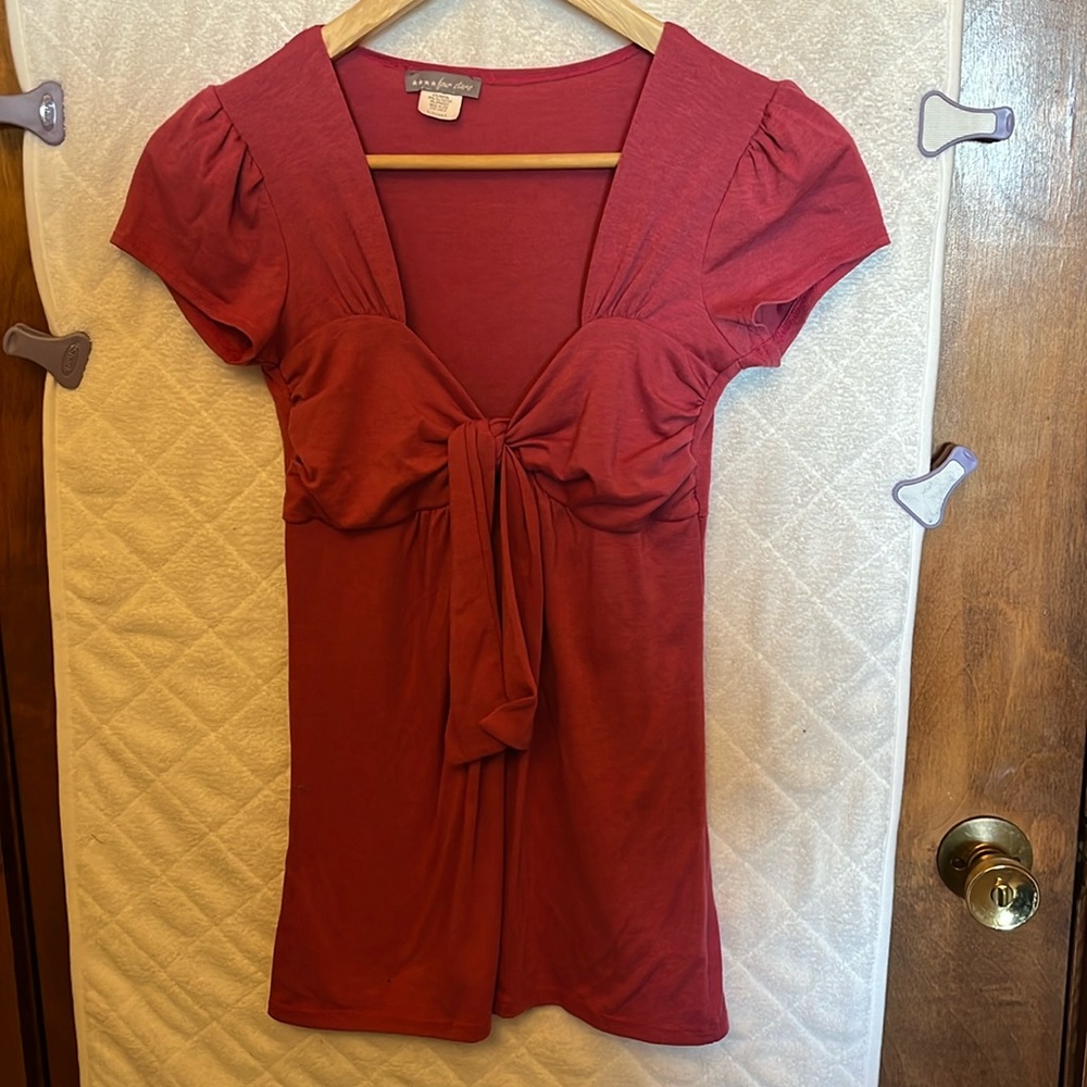 Four Stars Mauve Pink Top